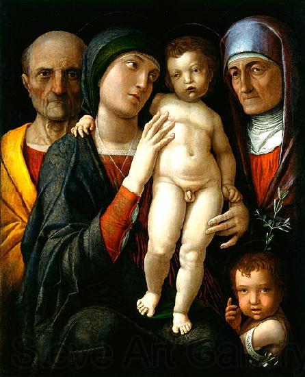 Andrea Mantegna Hl. Familie mit Hl